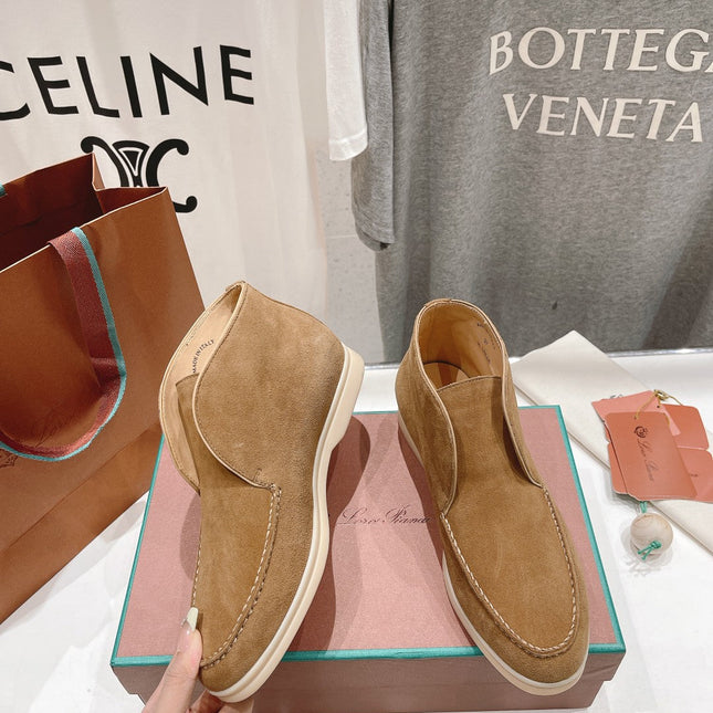 LP HIGH TOP OPEN WALK LOAFERS CAMEL SUEDE