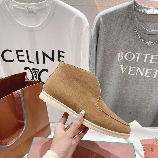 LP HIGH TOP OPEN WALK LOAFERS CAMEL SUEDE