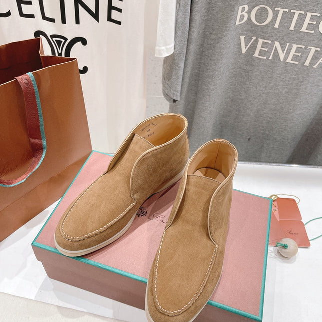 LP HIGH TOP OPEN WALK LOAFERS CAMEL SUEDE