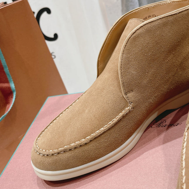 LP HIGH TOP OPEN WALK LOAFERS CAMEL SUEDE