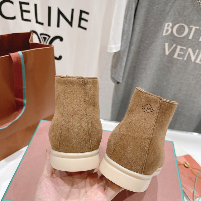 LP HIGH TOP OPEN WALK LOAFERS CAMEL SUEDE