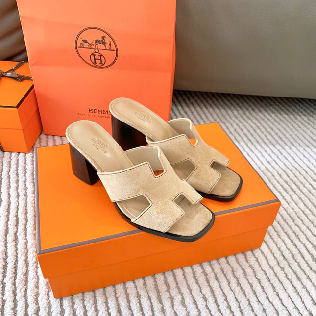 HELIA 60 SANDAL IN TUSCAN BEIGE SUEDE