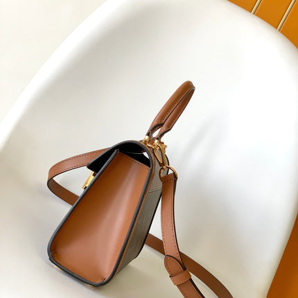 DAUPHINE CAPITALE 17.5 MONOGRAM CANVAS
