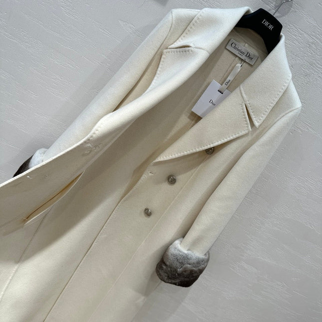 DIOR 25S LONG CASHMERE COAT STYLE 072
