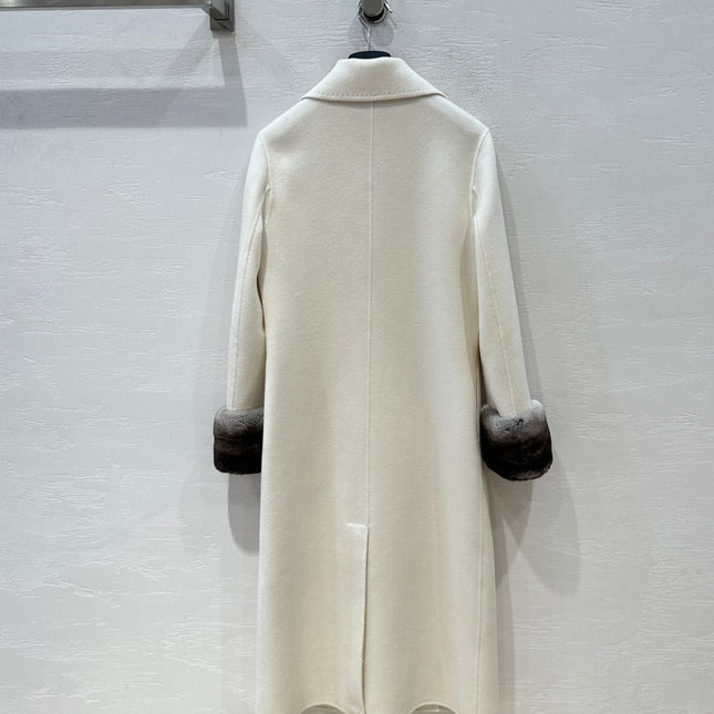 DIOR 25S LONG CASHMERE COAT STYLE 072