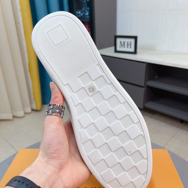 LV RIVOLI WHITE BROWN MONOGRAM