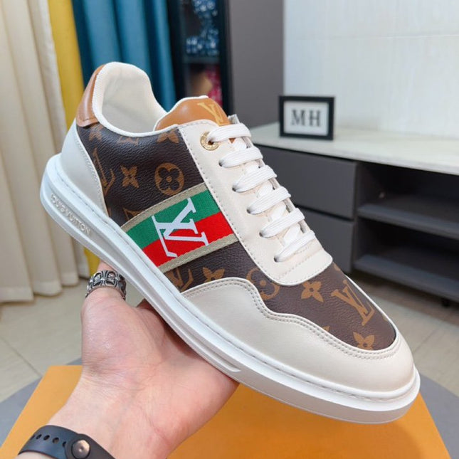 LV RIVOLI WHITE BROWN MONOGRAM