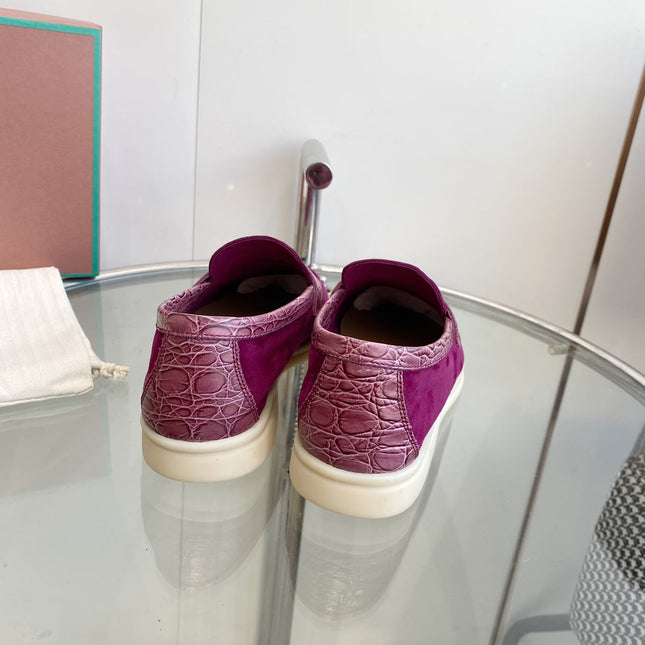 LP SUMMER CHARMS WALK LOAFERS VIOLET SUEDE