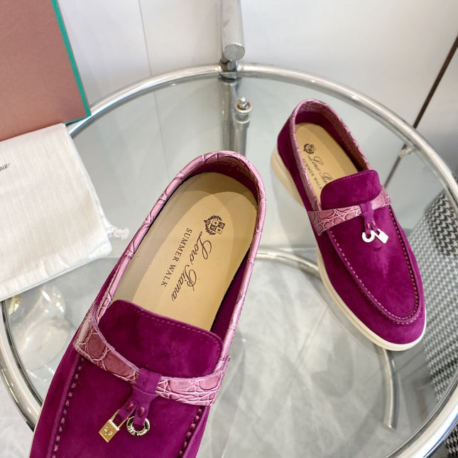 LP SUMMER CHARMS WALK LOAFERS VIOLET SUEDE