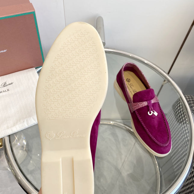 LP SUMMER CHARMS WALK LOAFERS VIOLET SUEDE
