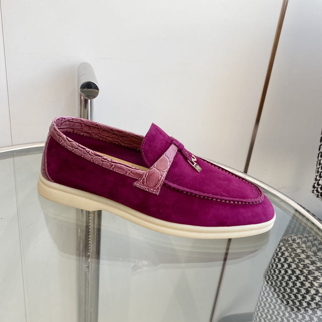 LP SUMMER CHARMS WALK LOAFERS VIOLET SUEDE