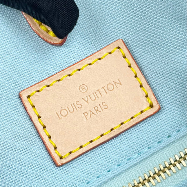 ONTHEGO 35 IN PISTACHIO DAMIER GIANT CANVAS