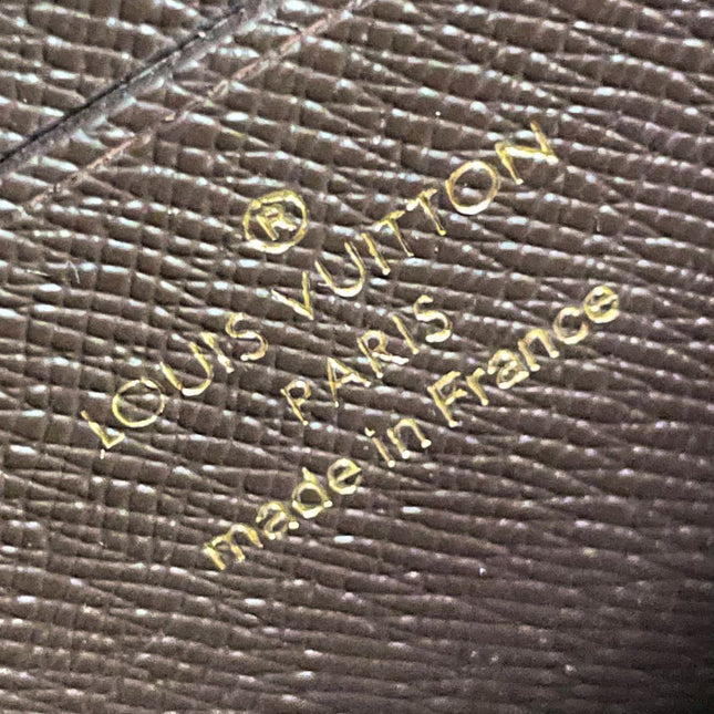 WALLET ON CHAIN LILY 20 IN BROWN MONOGRAM CANVAS GOLD HARDWARE