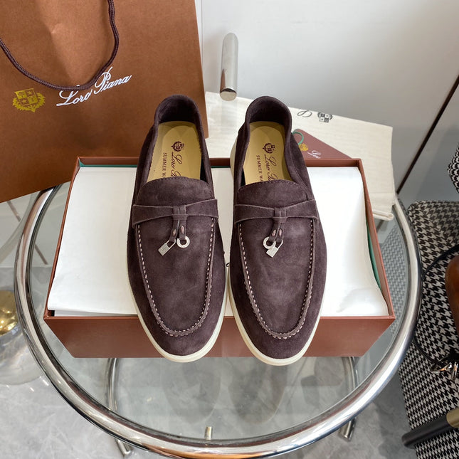 LP SUMMER CHARMS WALK LOAFERS GRAPE SUEDE