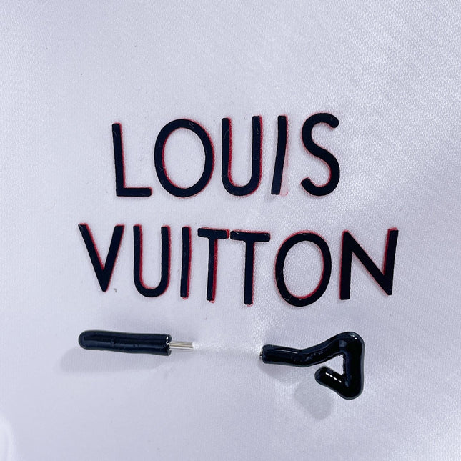 LV BASIC LONG-SLEEVED SHIRT WHITE COTTON 238818