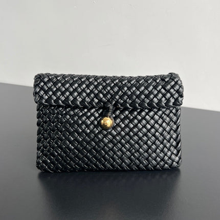 MINI COBBLE 20 BAG IN BLACK LAMBSKIN