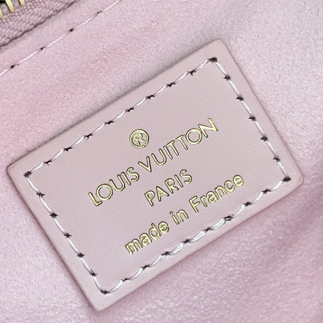 ONTHEGO PM 25 IN OPALE PINK MONOGRAM EMPREINTE LEATHER