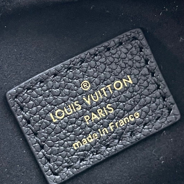 MINI BUMBAG 17 IN BLACK MONOGRAM EMPREINTE LEATHER GOLD HARDWARE