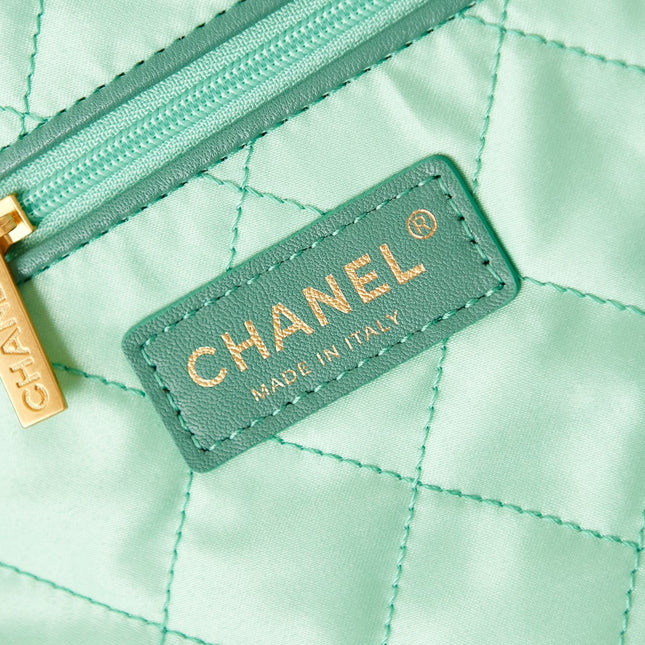 CC CLASSIC MEDIUM 37 BAG IN TIFFANY BLUE CANVAS