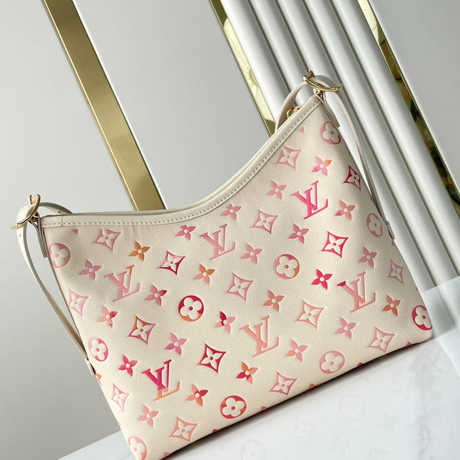 CARRYALL PM 29 IN SUNRISE AQUARELLE MONOGRAM EMPREINTE LEATHER