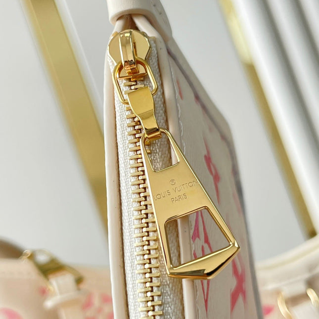 CARRYALL PM 29 IN SUNRISE AQUARELLE MONOGRAM EMPREINTE LEATHER