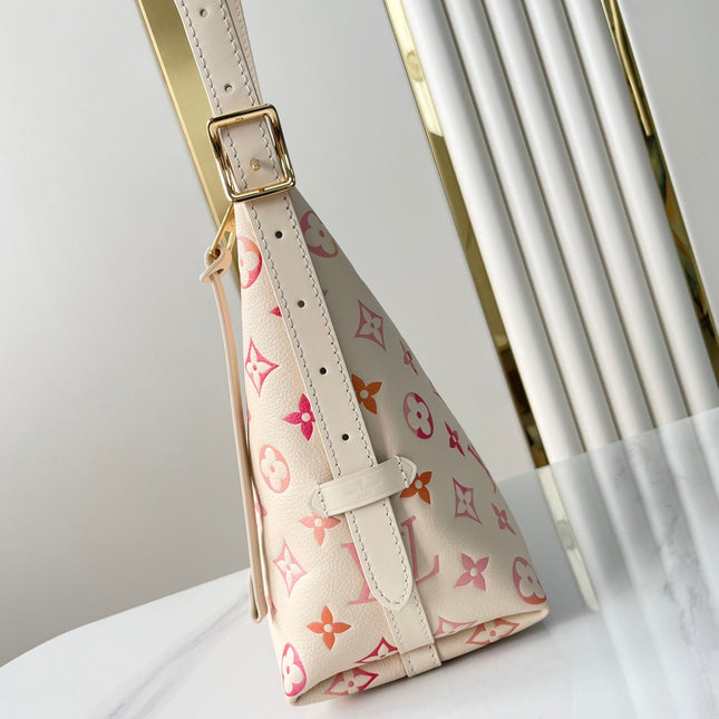 CARRYALL PM 29 IN SUNRISE AQUARELLE MONOGRAM EMPREINTE LEATHER