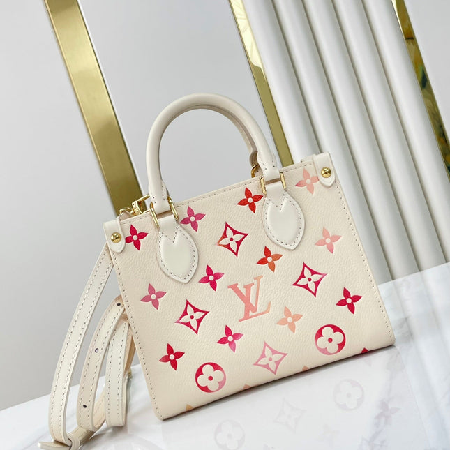 ONTHEGO BB 18 IN SUNRISE AQUARELLE MONOGRAM EMPREINTE LEATHER