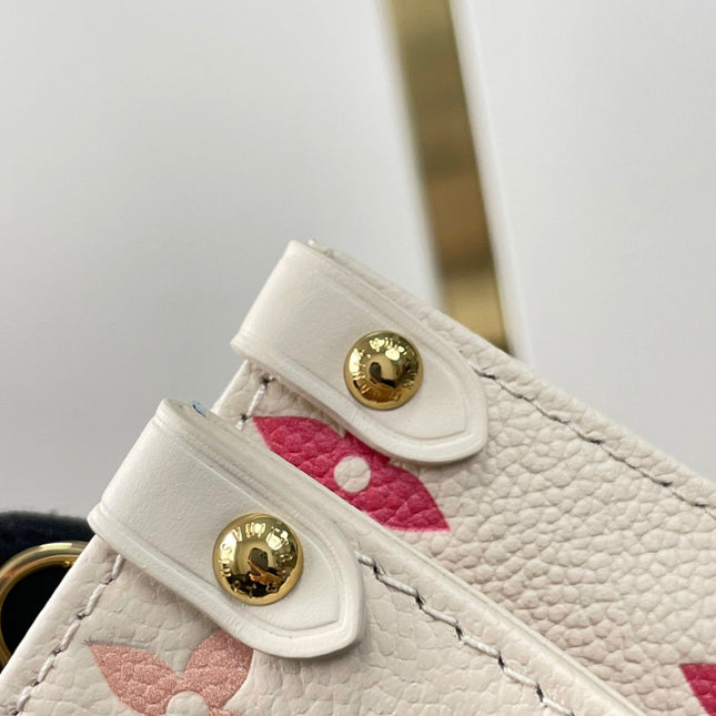 ONTHEGO BB 18 IN SUNRISE AQUARELLE MONOGRAM EMPREINTE LEATHER