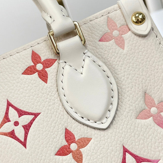 ONTHEGO BB 18 IN SUNRISE AQUARELLE MONOGRAM EMPREINTE LEATHER