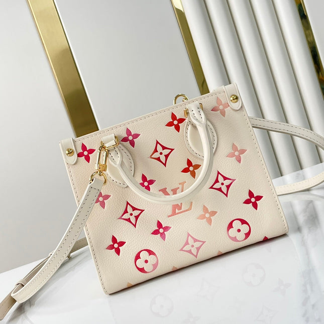 ONTHEGO BB 18 IN SUNRISE AQUARELLE MONOGRAM EMPREINTE LEATHER