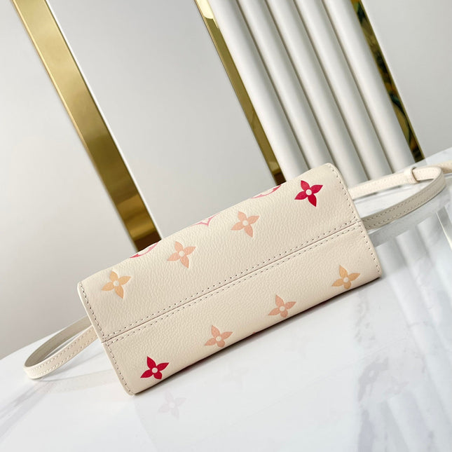 ONTHEGO BB 18 IN SUNRISE AQUARELLE MONOGRAM EMPREINTE LEATHER