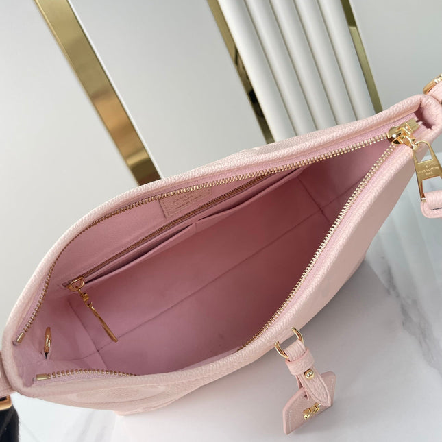 CARRYALL 29 IN LIGHT PINK MONOGRAM EMPREINTE LEATHER