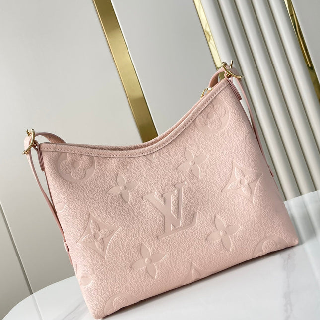 CARRYALL 29 IN LIGHT PINK MONOGRAM EMPREINTE LEATHER