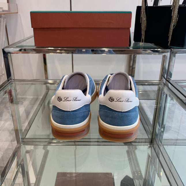 LP TENNIS WALK SNEAKERS AEGEAN SUEDE