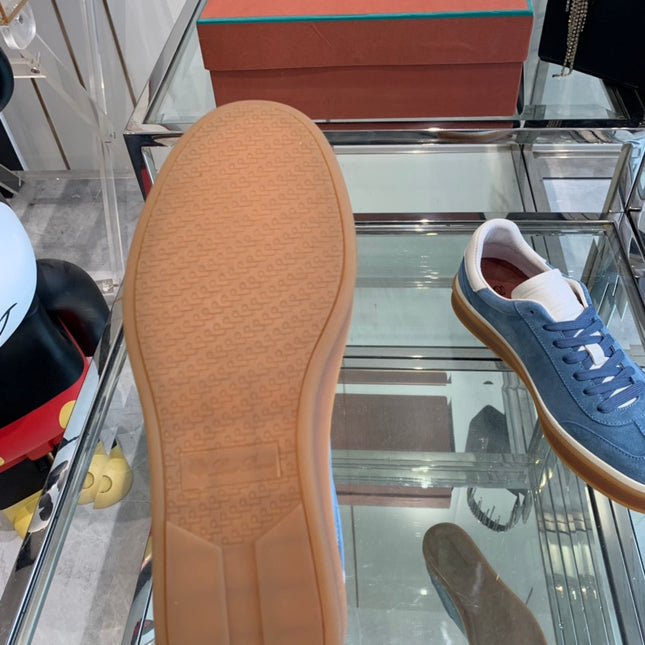 LP TENNIS WALK SNEAKERS AEGEAN SUEDE