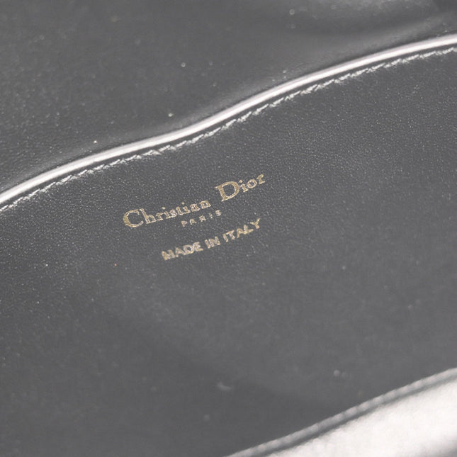 MINI 27 NOLITA BAG IN BLACK MACROCANNAGE CALFSKIN
