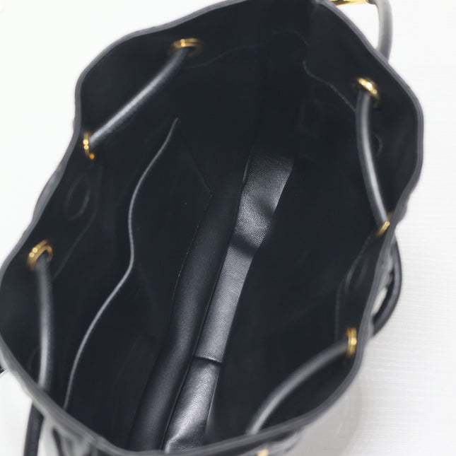 MEDIUM 34 NOLITA BAG IN BLACK MACROCANNAGE CALFSKIN