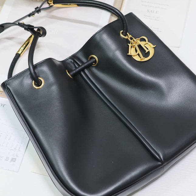MEDIUM 34 NOLITA BAG IN BLACK SMOOTH CALFSKIN