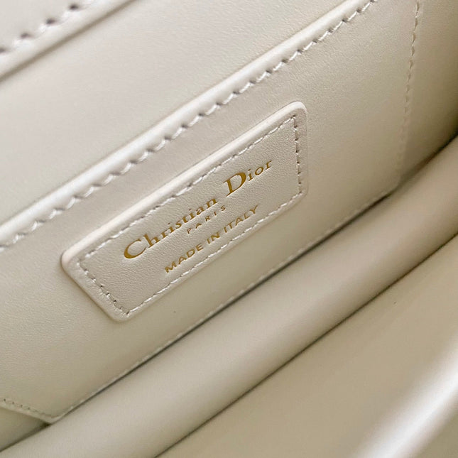 MINI ANGE 20 BAG IN WHITE CALFSKIN