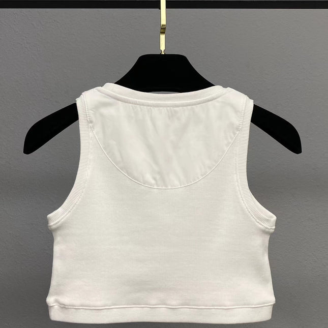 Loew Ribbed Knit Crop Top