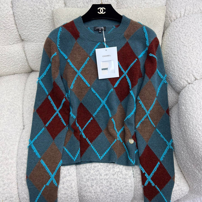 CHANEL 25S ROUND NECK SWEATER SET STYLE 254