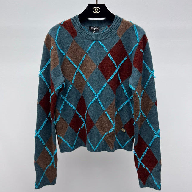 CHANEL 25S ROUND NECK SWEATER SET STYLE 254