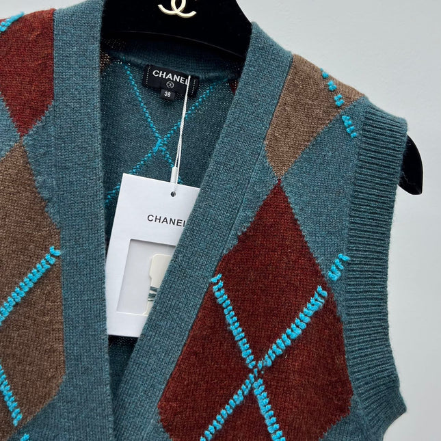 CHANEL 25S SET KNIT VEST STYLE 255