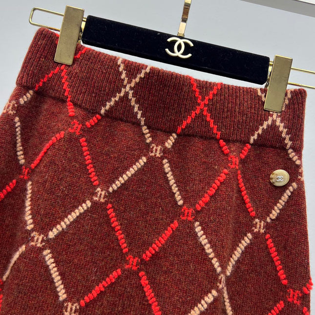 CHANEL 25S SET KNIT VEST STYLE 256