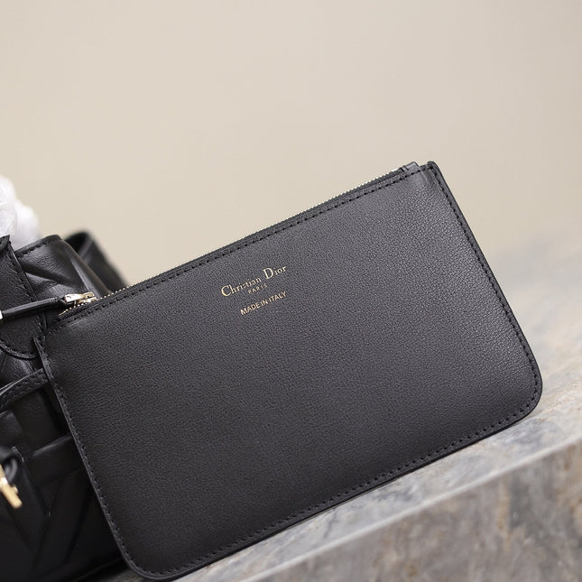 MINI TOUJOURS BAG 23 IN BLACK CANNAGE GRAPHIC CALFSKIN