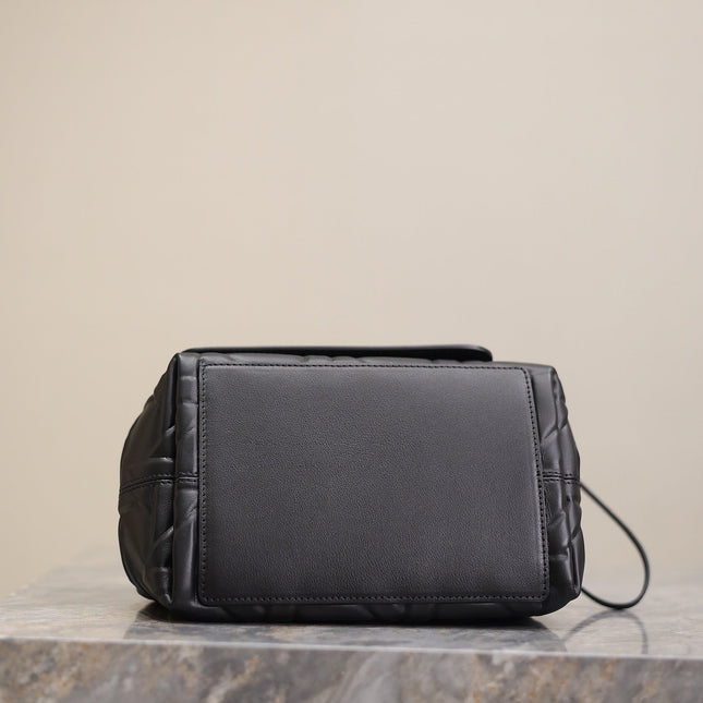 MINI TOUJOURS BAG 23 IN BLACK CANNAGE GRAPHIC CALFSKIN