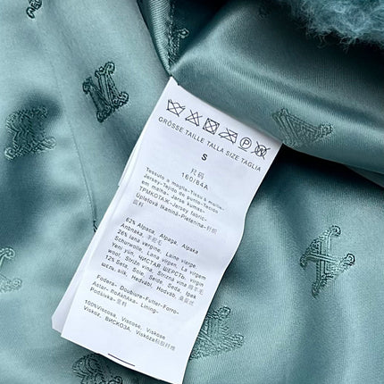 DIOR 25S LONG TEDDY COAT STYLE 255
