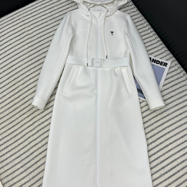 DIOR 25S LONG HOODED DRESS STYLE 067