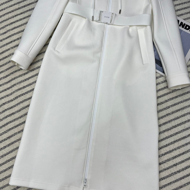 DIOR 25S LONG HOODED DRESS STYLE 067