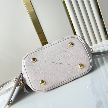 BLOSSOM PM 20 IN BLUME PERFORATED CALFSKIN